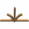 Ekena Millwork Redmond Smooth Timber Gable Bracket, Western Red Cedar, 60"W x 38"H x 3 1/2"D x 3 1/2"F, 15/12 Pitch GBW060X38X0404RED00SWR - alternate 5